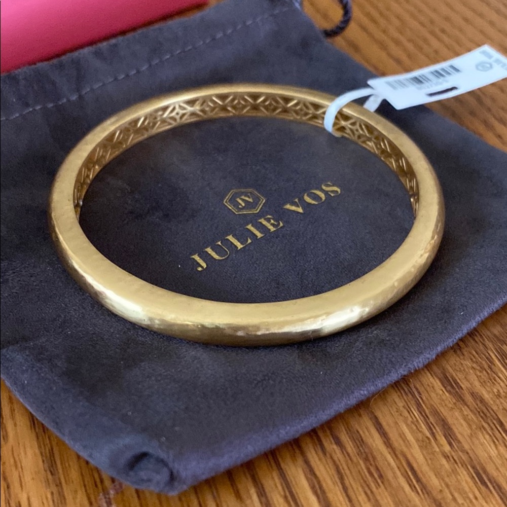 Julie Vos Gold-Tone Bangle with Pouch - Picture 2 of 5